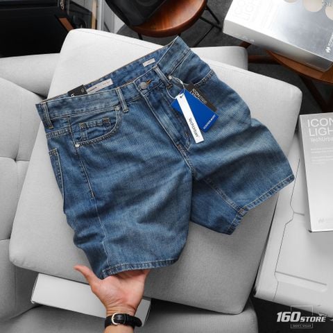 Quần Short Jean Nam ICON105 Lightweight™ Mid Blue