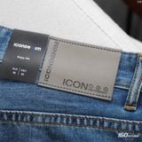 Quần Short Jean Nam ICON105 Lightweight™ Mid Blue