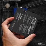 Quần Short Jean Nam ICON105 Lightweight™ Dark Grey