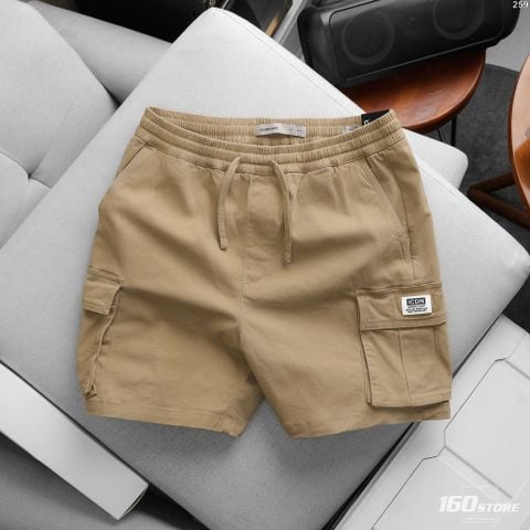 Quần Short Nam ICONDENIM Strecth Cargo
