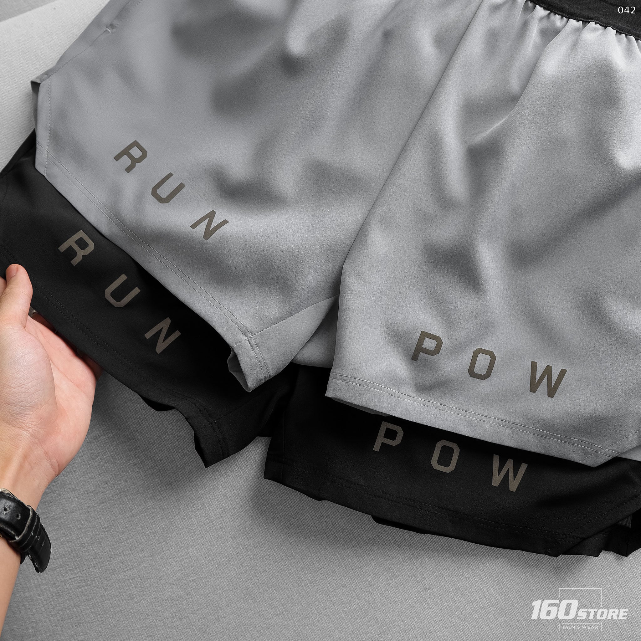 Quần Short Nam RUNPOW Aero Twin