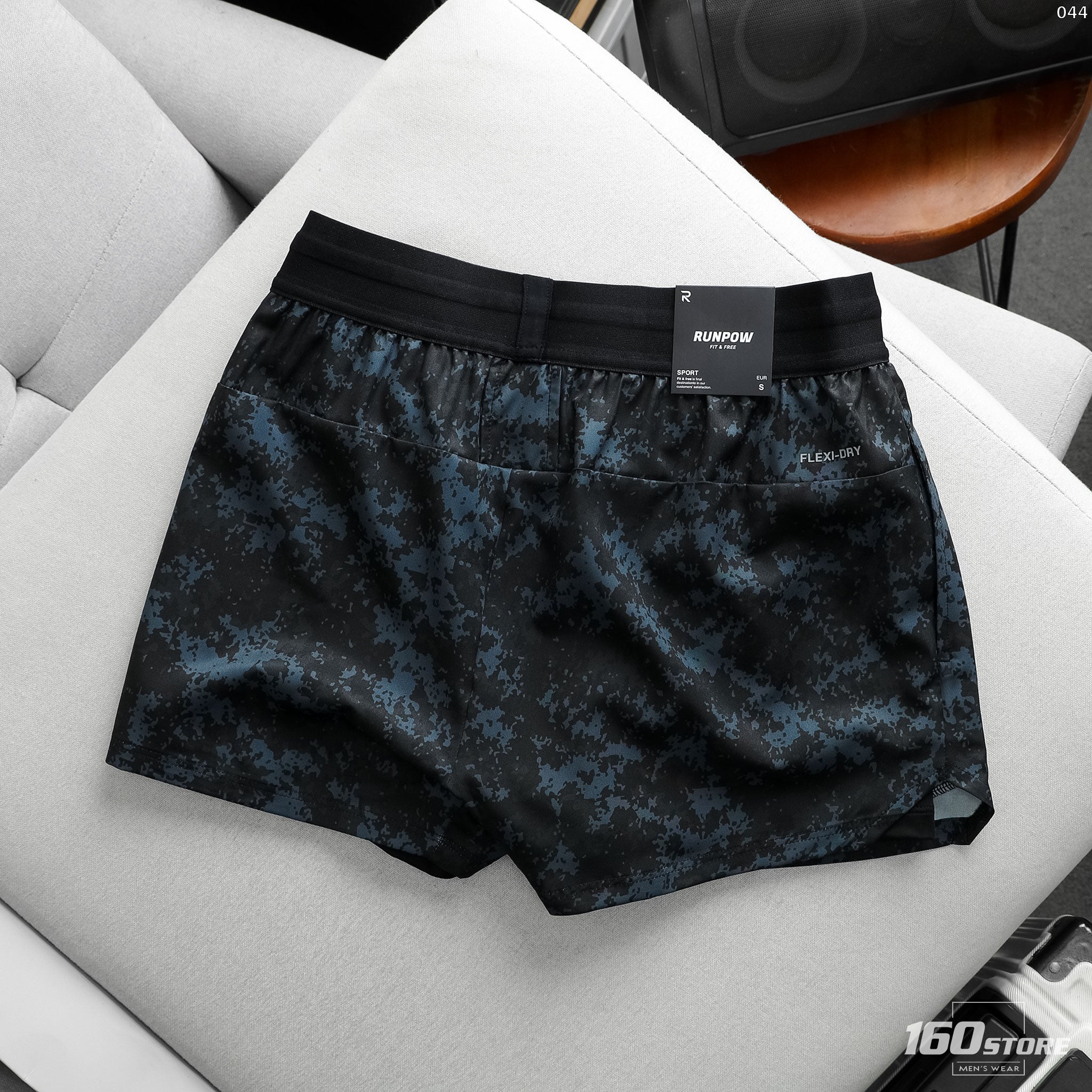 Quần Short Nam RUNPOW In Camo