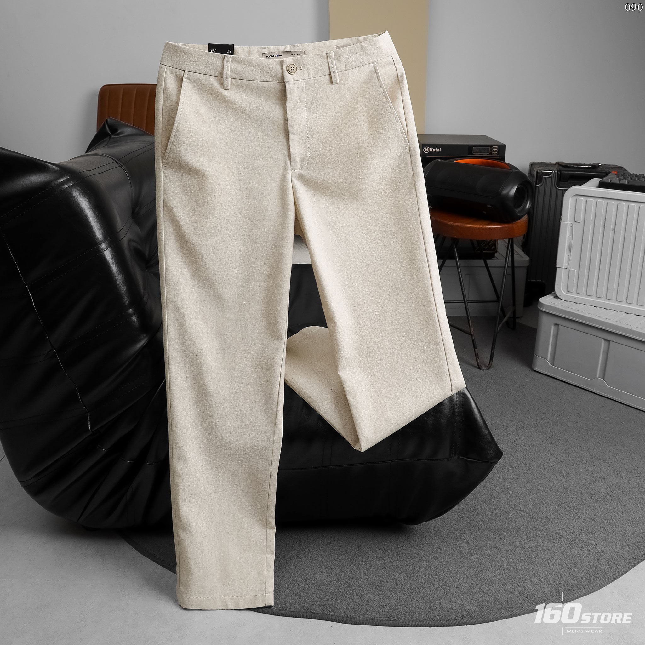 Quần Tây Nam Linen ICONDENIM Zervan Form Straight