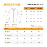 Áo Khoác Gió Nam ICONDENIM Wind Guard Form Regular