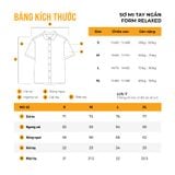 Áo Sơ Mi Nam Tay Ngắn ICONDENIM Cuban Pure Oasis