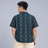 Áo Sơ Mi Nam Cuban Tay Ngắn ICONDENIM Donald Emblem Form Relaxed