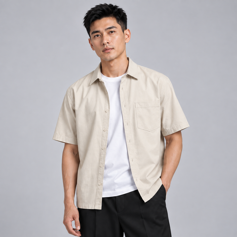 Áo Sơ Mi Nam Tay Ngắn ICON AM Workplay Form Relaxed