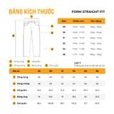 Quần Jeans Nam ICONDENIM Ash Grey Form Straight