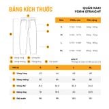 Quần Kaki Nam Dài Wash ICONDENIM ID