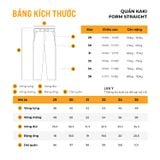 Quần Kaki Túi Hộp Nam ICONDENIM Warden Form Straight