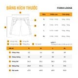 Quần Short Nam Denim ICONDENIM Disney Industrial