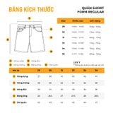 Quần Short Kaki Nam ICONDENIM Settle