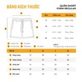 Quần Short Nam ICONDENIM Striped Form Regular