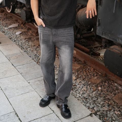 Quần Jeans Nam ICONDENIM Urban Fade Form Baggy