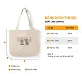 Túi Tote Nam Canvas Disney Cheer Up