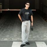 Áo Thun Nam Tay Ngắn ICONDENIM Silence