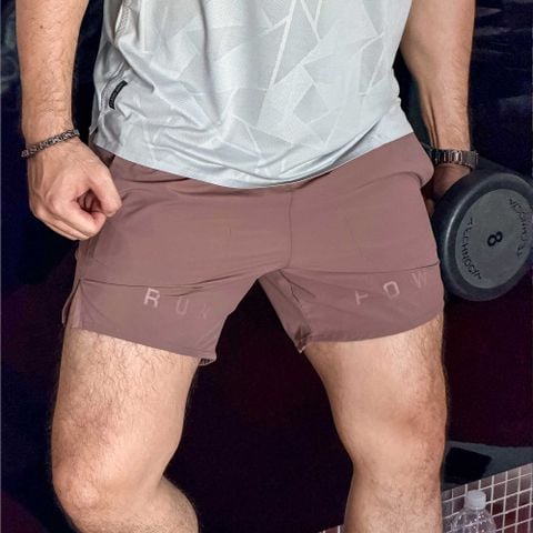 Quần Short Dù Nam RUNPOW Premium Traning Kit
