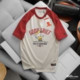 Áo Thun Nam Raglan Peanuts Good Grief