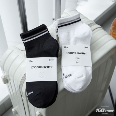 Vớ Ankle Nam ICONDENIM Inner Ease
