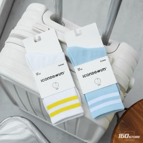 Vớ Crew Nam ICONDENIM Sunstep