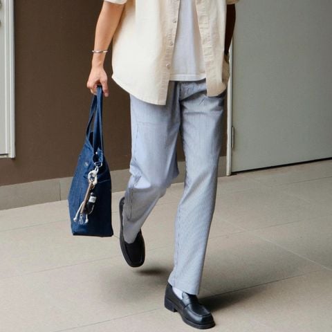 Quần Dài Kaki Nam ICONDENIM Wanderlust Form Straight