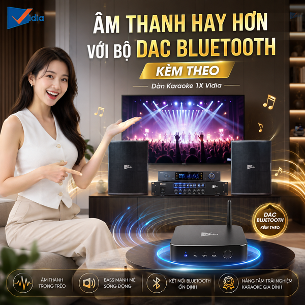 Dàn Karaoke Vidia  1X