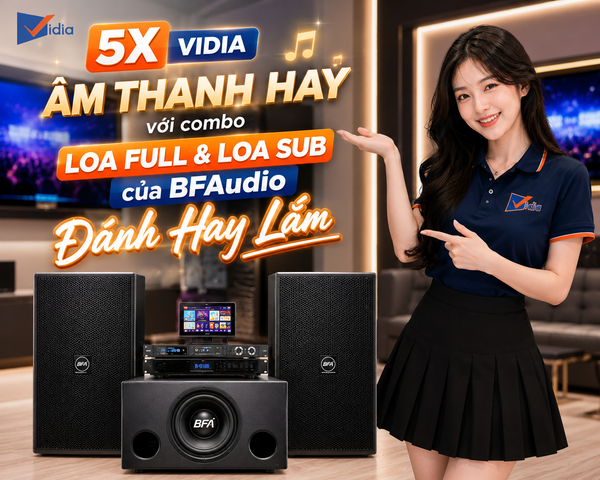 Dàn Karaoke Vidia 5X