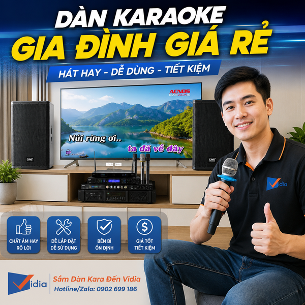 Dàn Karaoke Gia Đình Giá Rẻ