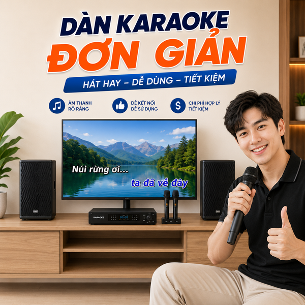 Dàn Karaoke Đơn Giản