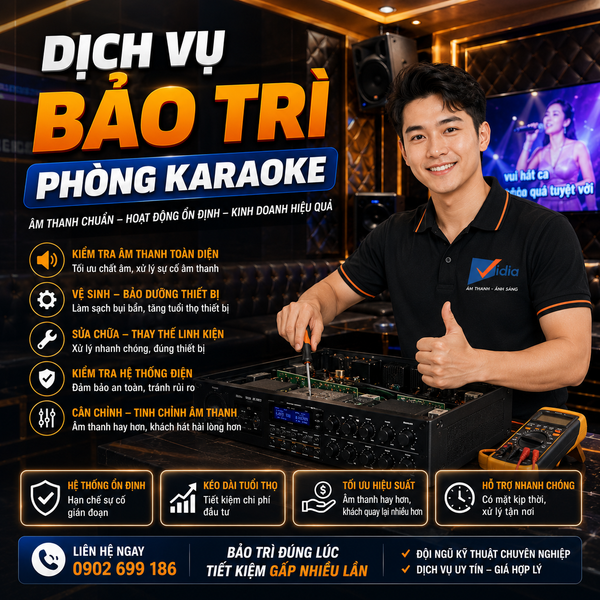 Dịch Vụ Bảo Trì Phòng Karaoke