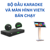 Combo Đầu Karaoke VietK 4K Plus 4TB + Màn Hình Cảm Ứng VietK 22 Inch – Bộ Đôi Bán Chạy Nhất VietK