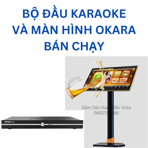 Combo Đầu Okara M15i 4TB + Màn Hình Cảm Ứng C21