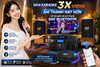 Dàn Karaoke Vidia 3X