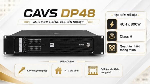 CỤC ĐẨY 4 KÊNH CAVS DP48