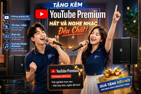 Dàn Karaoke Vidia  1X