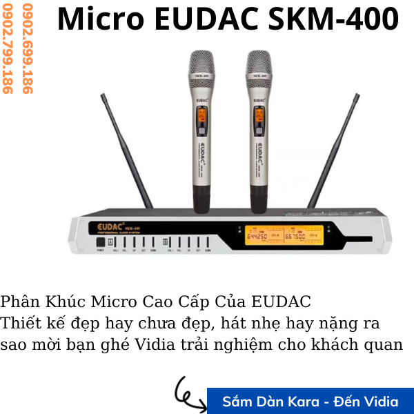 Combo Dàn Karaoke Gia Đình EUDAC Cao Cấp Trọn Bộ 2026