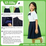  Chân váy quần đồng phục học sinh nữ xanh đen - DPG003 