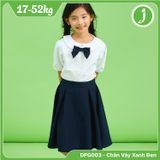  Chân váy quần đồng phục học sinh nữ xanh đen - DPG003 