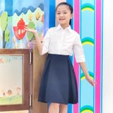  Chân váy quần đồng phục học sinh nữ xanh đen - DPG003 