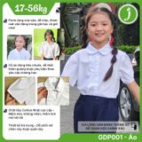  Áo sơ mi học sinh nữ bèo ngực - GDP001 
