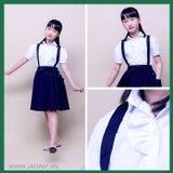  Áo sơ mi học sinh nữ bèo ngực - GDP001 