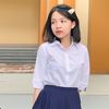  Áo sơ mi học sinh nữ tay lỡ - GDP002 