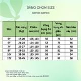  Chân váy yếm cho học sinh 2 túi bên nơ sau - GDP008 