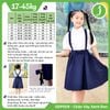  Chân váy học sinh yếm nơ trước - GDP009 