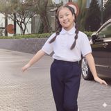  Áo sơmi học sinh nữ bèo ngực big size vải trắng mềm mịn, bền màu - GDP010 