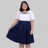  Đầm học sinh nữ cổ hải quân big size - GDP011 