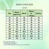  Áo sơ mi học sinh nữ cổ lá sen phối viền - GDP025 