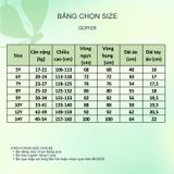  Áo sơ mi học sinh nữ cổ sen phối ren tay xòe - GDP026 