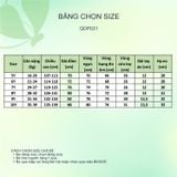  Đầm học sinh bé gái không cổ cột nơ - GDP031 