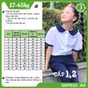  Áo sơ mi học sinh nữ phối xanh - GDP032 
